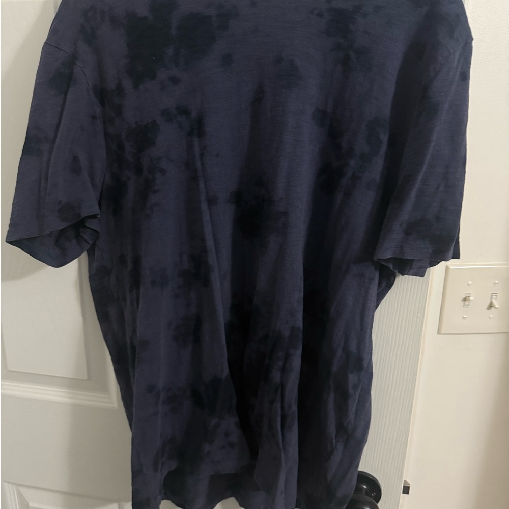 Express Dark Blue Tie-Dye Tee